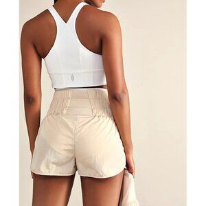 Free People MovementThe Way Home Shorts Tahitian Vanilla Small Lined Athletic L1